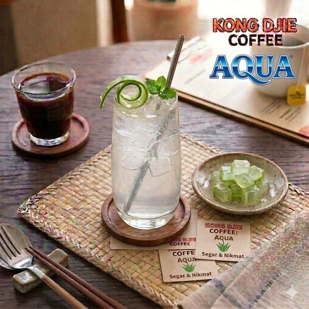 Aqua Kedai Kopi Kong Djie