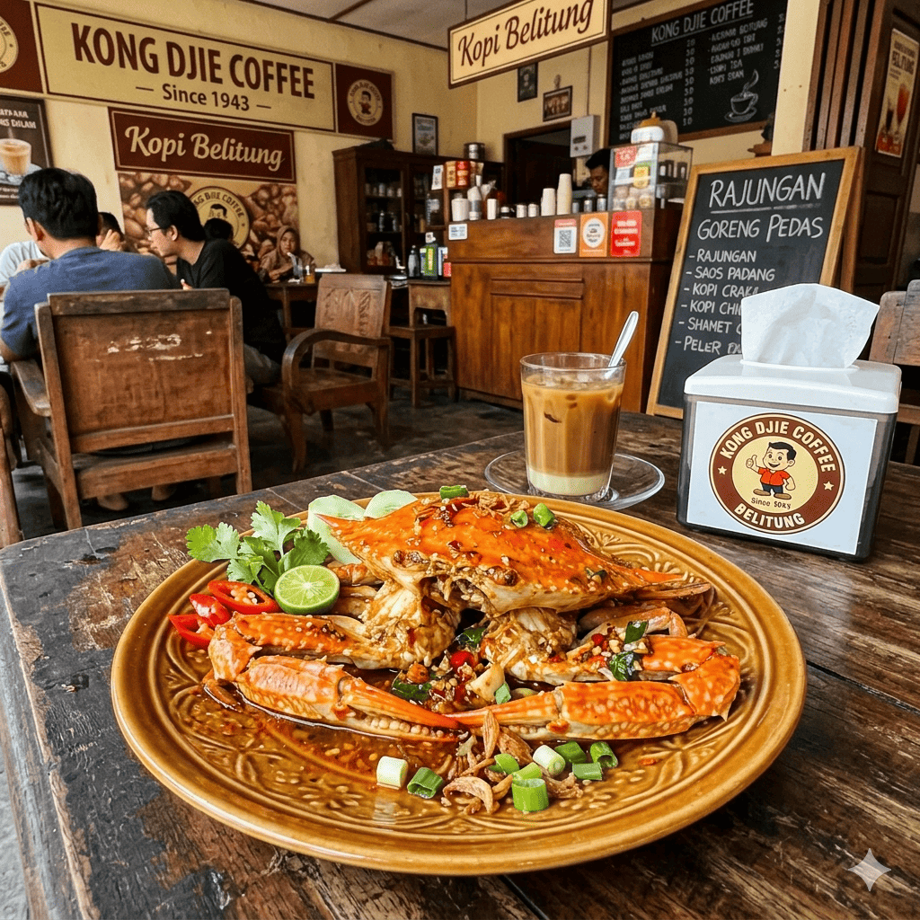 Rajungan Kedai Kopi Kong Djie
