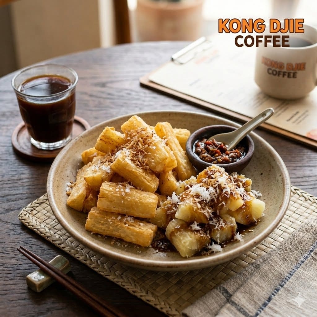 Singkong Kedai Kopi Kong Djie